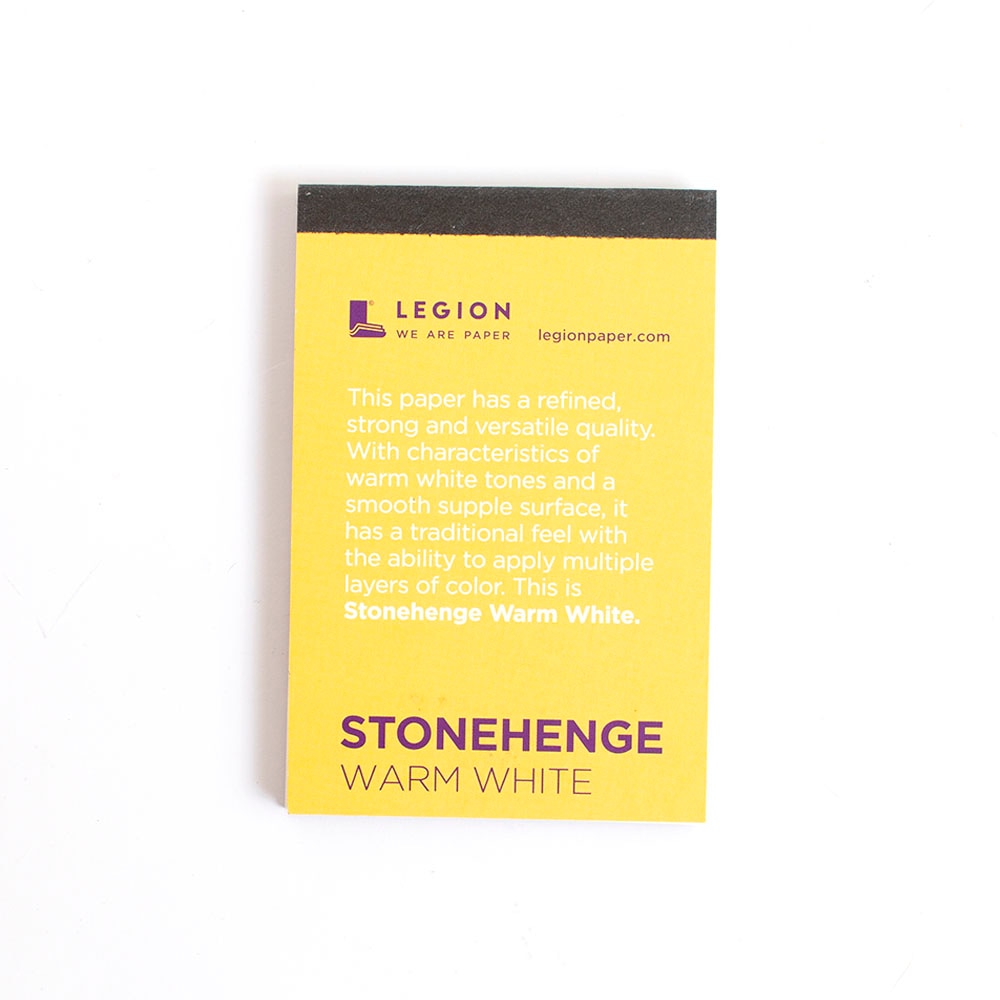 White, Sketchbooks & Pads, Gifts, 2"x3", Legion, Mini, Stonehenge, 369405